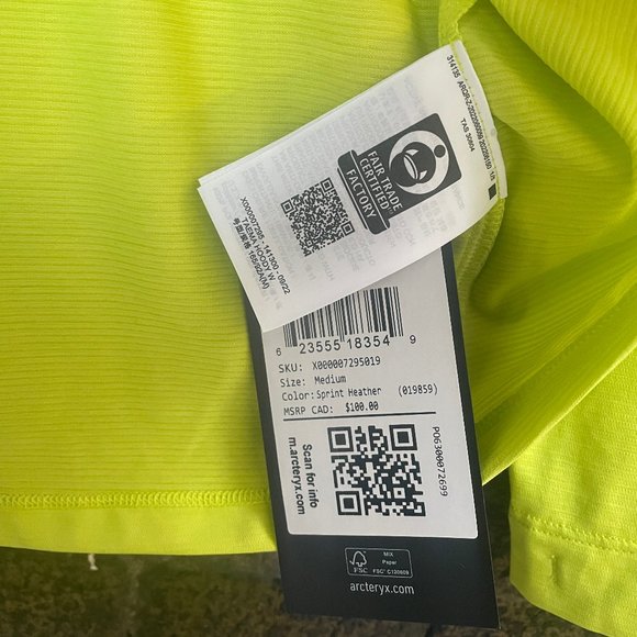 NWT Arc'teryx Taema Hoody Women's M - Lightweight, Quick-Dry, Adventure-Ready - Picture 6 of 7